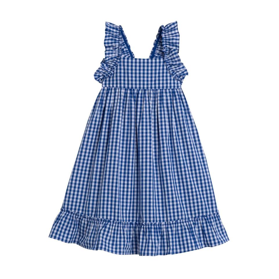 6) Gingham Dress