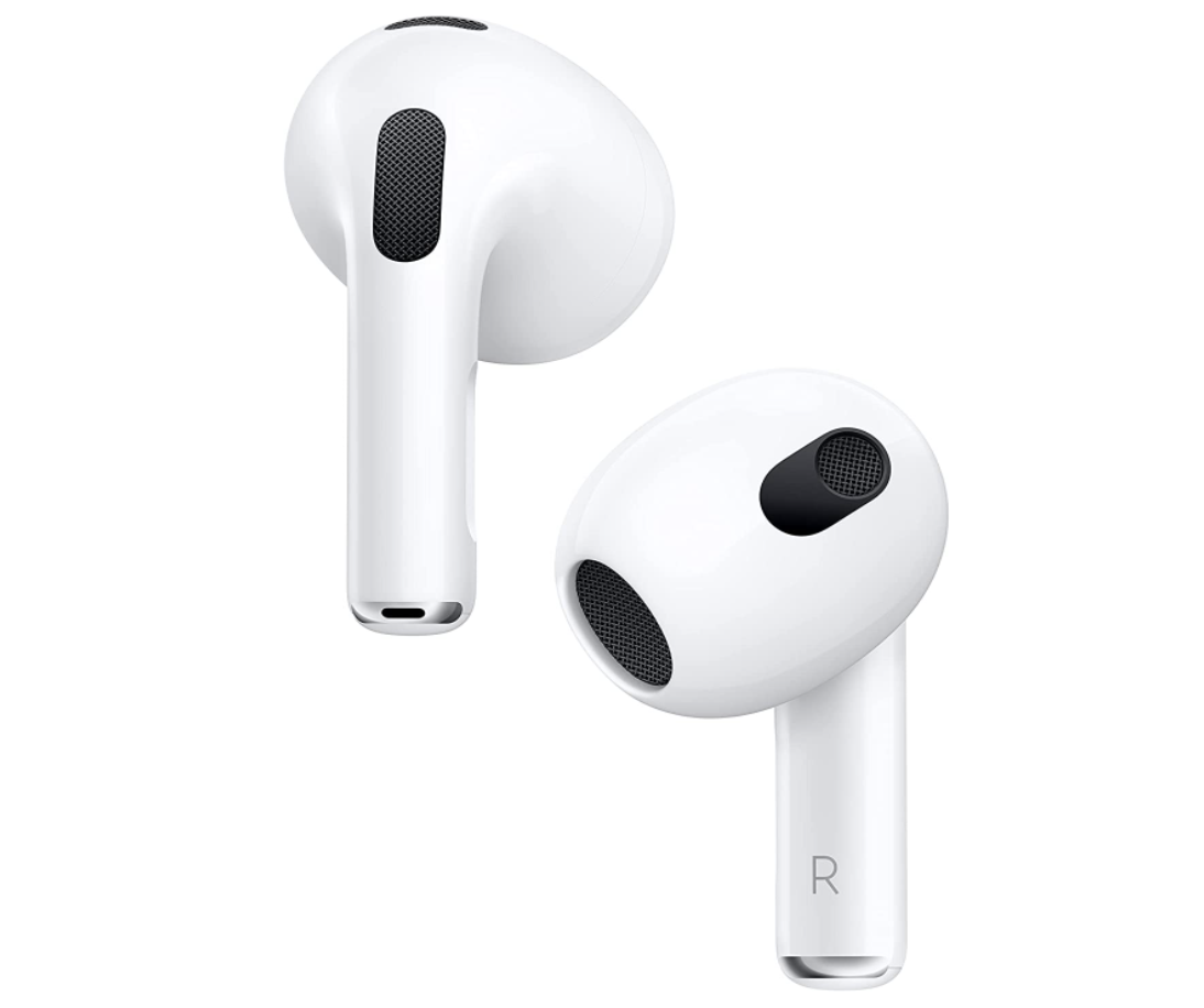 White Apple AirPods