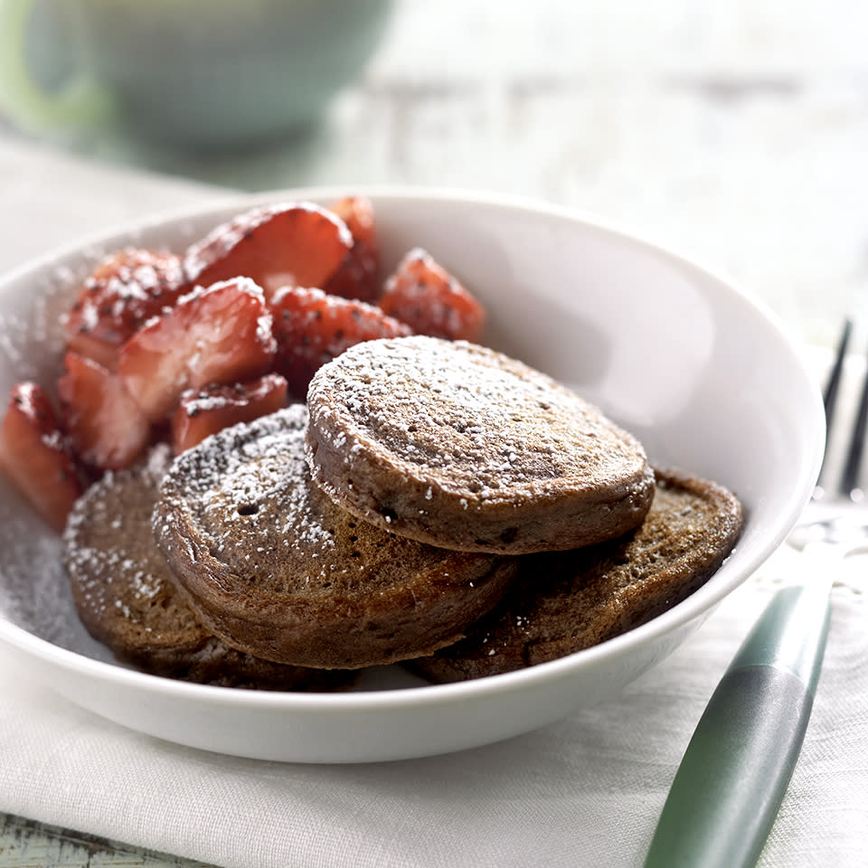 Mini Chocolate Pancakes