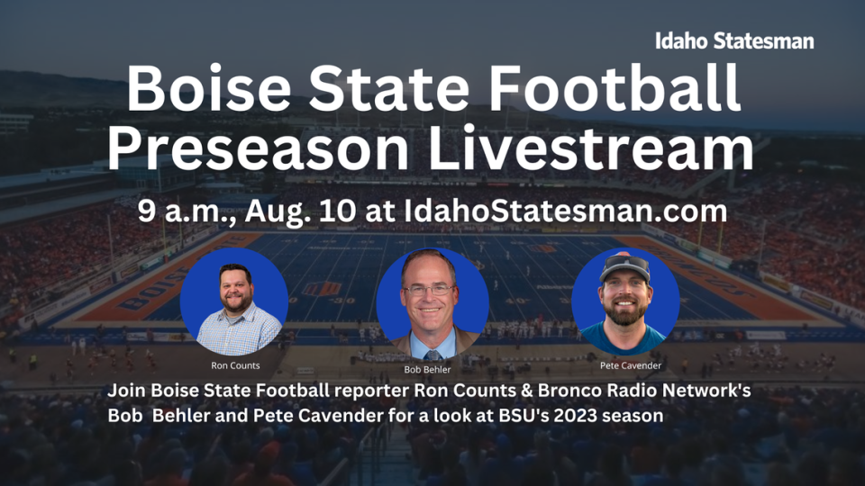 Join our livestream event with our panel of experts and get your questions about the Boise State 2023 football season answered. Statesman staff