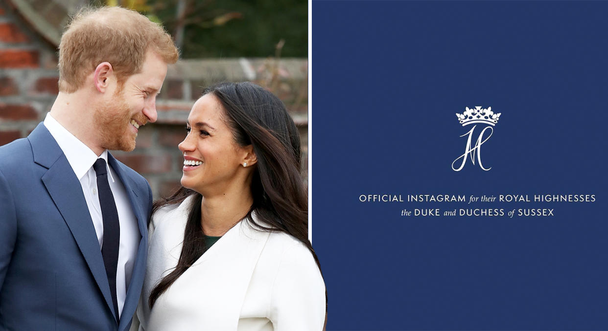 Meghan and Harry have broken aa Guinness World Record. [Photo: Getty/Instagram]