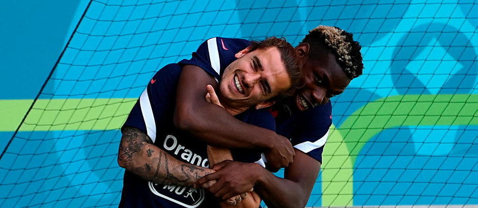 Paul Pogba et Antoine Griezmann ont été les deux hommes forts de l'équipe de France sur les deux premiers matchs de poules de cet Euro.
