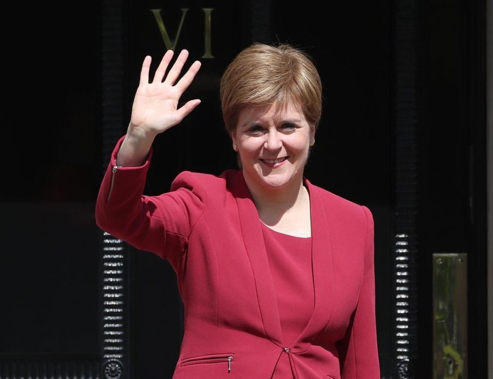 First Minister Nicola Sturgeon spoke about the menopause and whether she experiences imposter syndrome (Andrew Milligan/PA) (PA Archive)