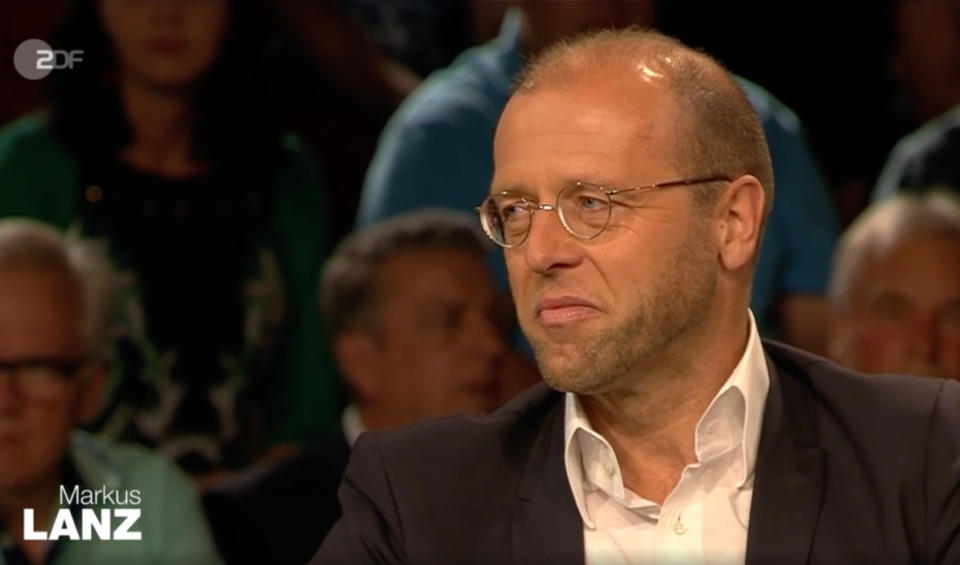 Patrick Wasserziehr arbeitet seit über 20 Jahren als Moderator und Kommentator. (Bild: Screenshot ZDF)