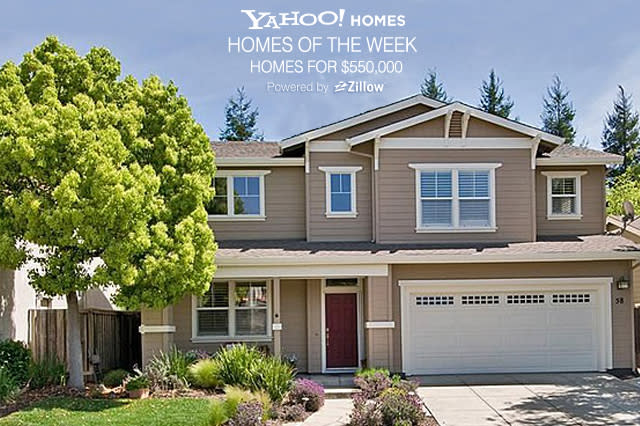 Yahoo! Homes of the Week: $550,000 homes cover