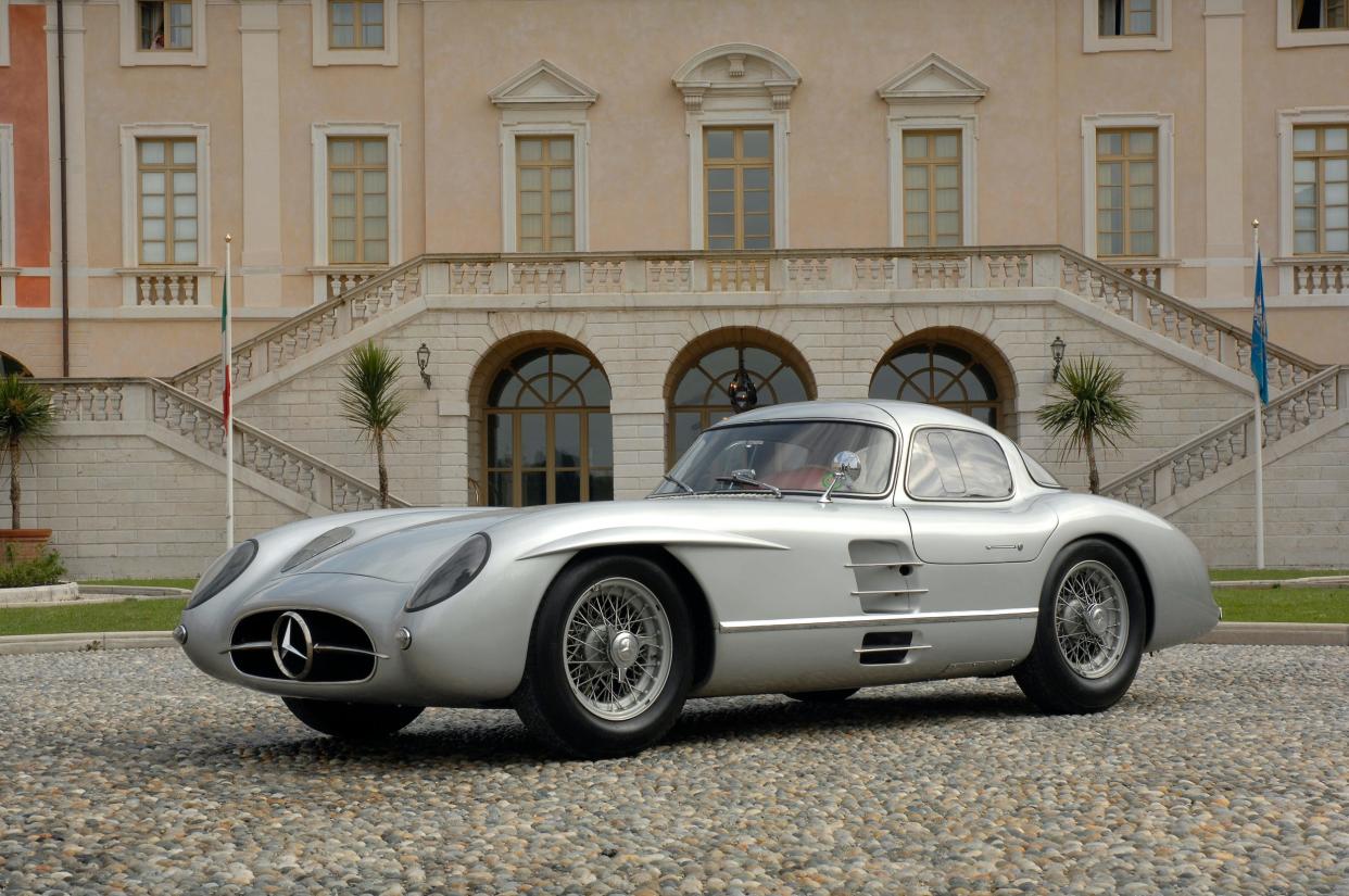 1955 Mercedes-Benz 300 SLR Coupe.