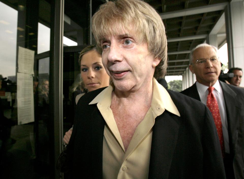 Phil Spector, who was confirmed dead on SaturdayAP