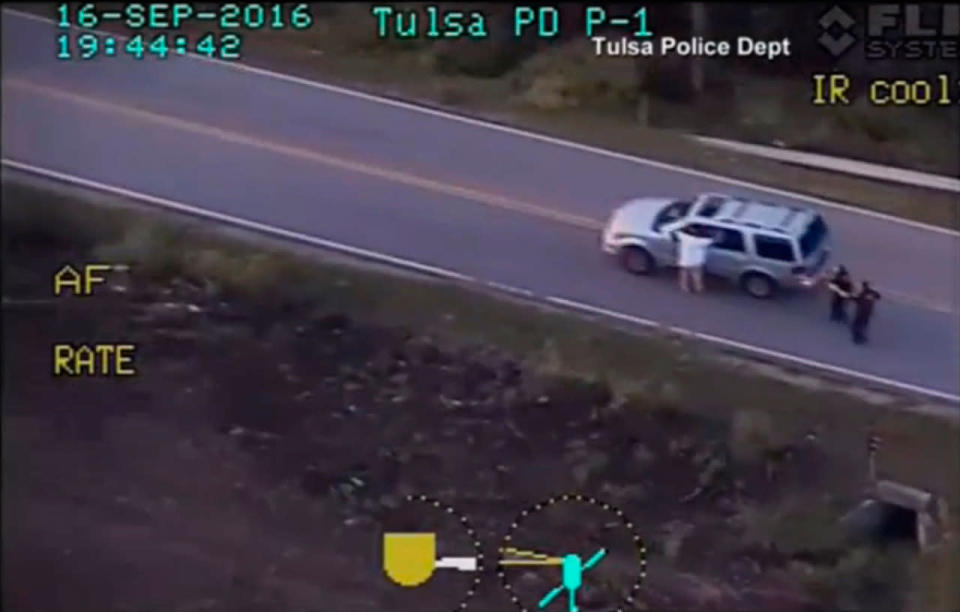 Terence Crutcher fatally shot by Tulsa, Okla., police officer