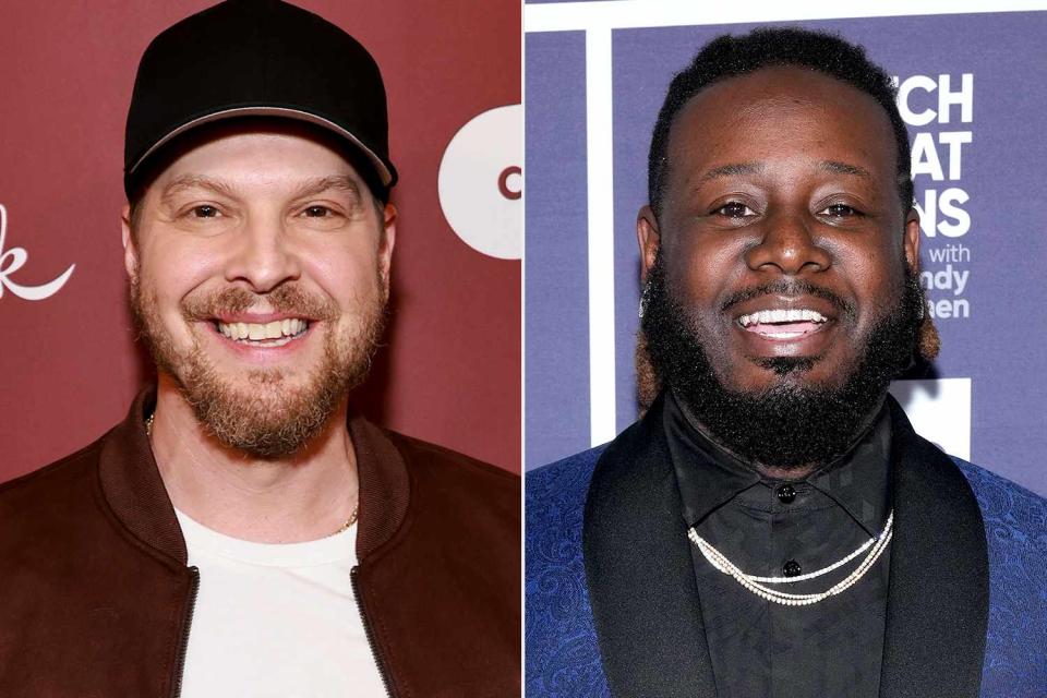 <p>Matt Winkelmeyer/Getty; Charles Sykes/Bravo via Getty</p> Gavin DeGraw (L), T-Pain (R)