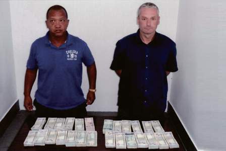 A duo - one a suspected Pink Panther gang member - arrested in Dubai after Dhs1.4 million theft