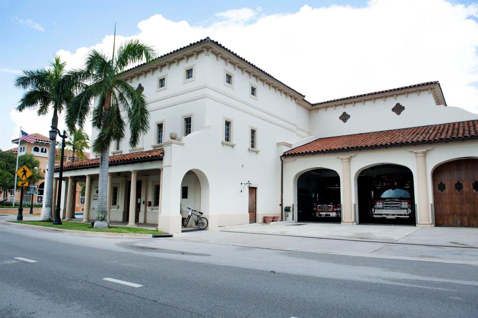 Palm Beach's  WeatherSTEM weather station is housed at the Central Fire Station on South County Road.