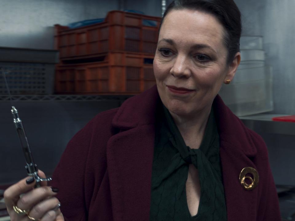 Olivia Colman as Sonya Falsworth in Marvel Studios' "Secret Invasion."