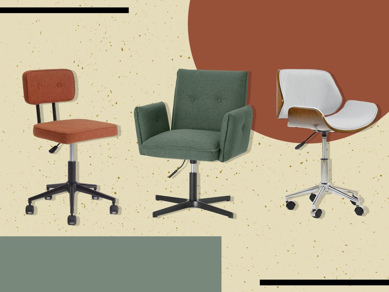 Our picks prove that office chairs can be chic and comfortable (iStock/The Independent)