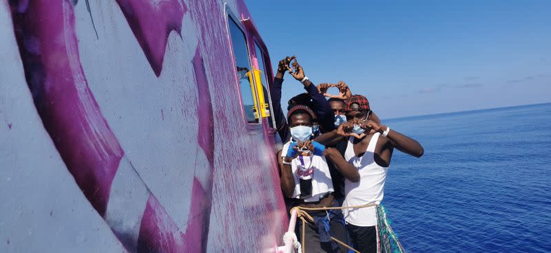 Banksy funds migrants rescue vessel operational in Mediterranean