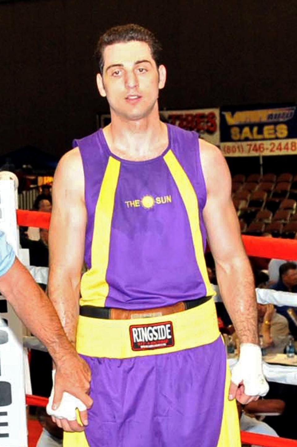 Tamerlan Tsarnaev during the 2009 Golden Gloves National Tournament of Champions on 4 May 2009 in Salt Lake City, Utah (Glenn DePriest/Getty Images)