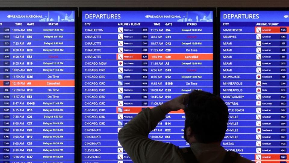 The recent disruption caused flights to be canceled (Alex Wong/Getty Images)