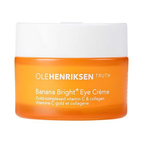 <p><a href="https://go.redirectingat.com?id=74968X1596630&url=https%3A%2F%2Fwww.sephora.com%2Fproduct%2Fbanana-bright-vitamin-c-eye-cre-me-P500613&sref=https%3A%2F%2Fwww.elle.com%2Fbeauty%2Fg45194253%2Fbest-eye-serum%2F" rel="nofollow noopener" target="_blank" data-ylk="slk:Shop Now;elm:context_link;itc:0;sec:content-canvas" class="link ">Shop Now</a></p><p>Banana Bright+ Vitamin C Brightening Eye Crème</p><p>sephora.com</p><p>$44.00</p>