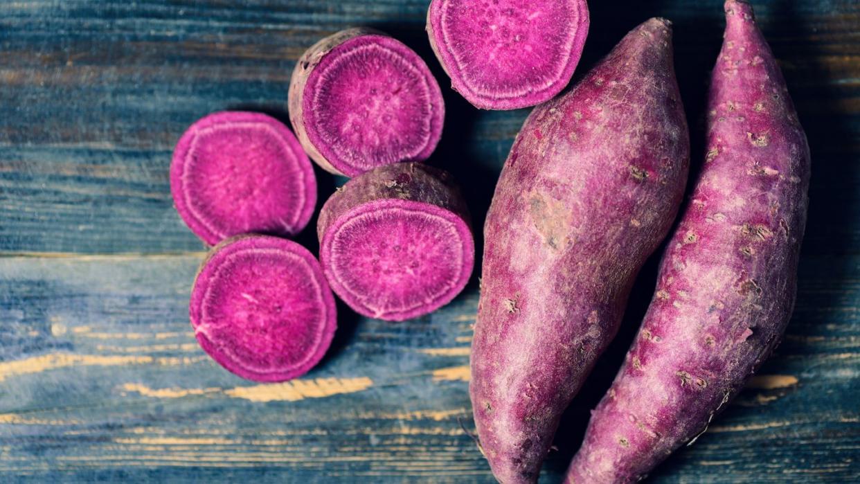 purple sweet potatoes