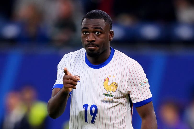 Youssouf Fofana of France celebrates