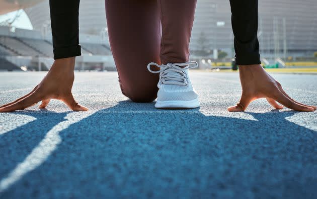 When it comes to getting the right gift for a runner, think outside of the products they may already own. (Photo: Hiraman via Getty Images)