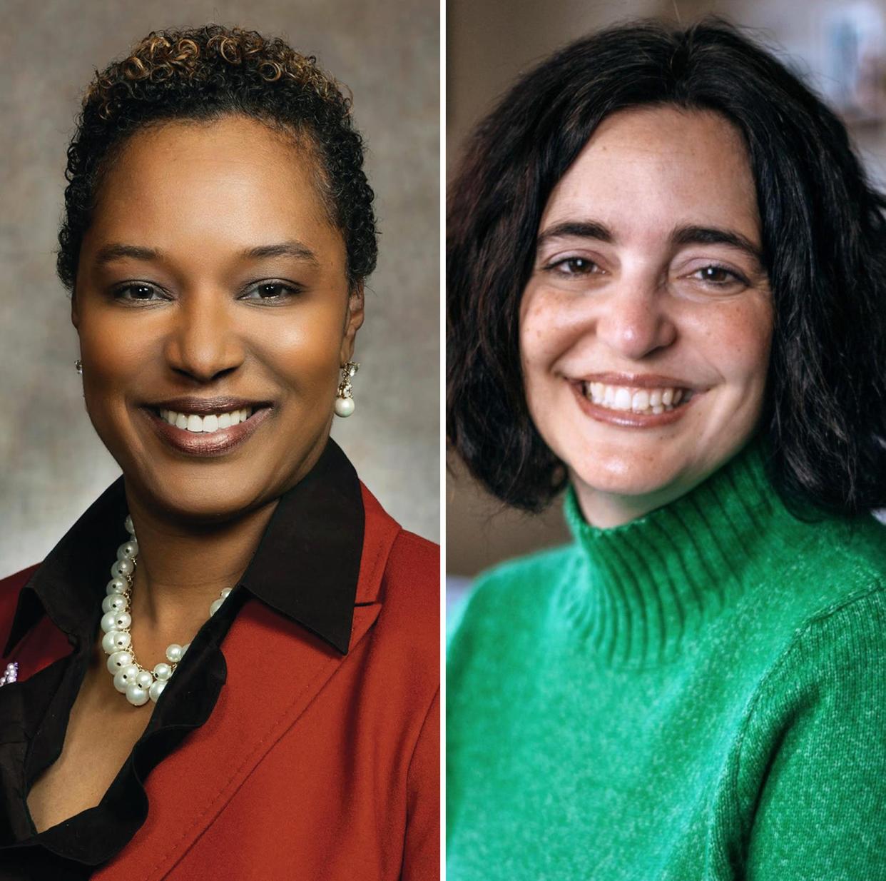 Wisconsin State Sen. Lena Taylor and Milwaukee attorney Molly Gena, candidates for Milwaukee Municipal Court judge.