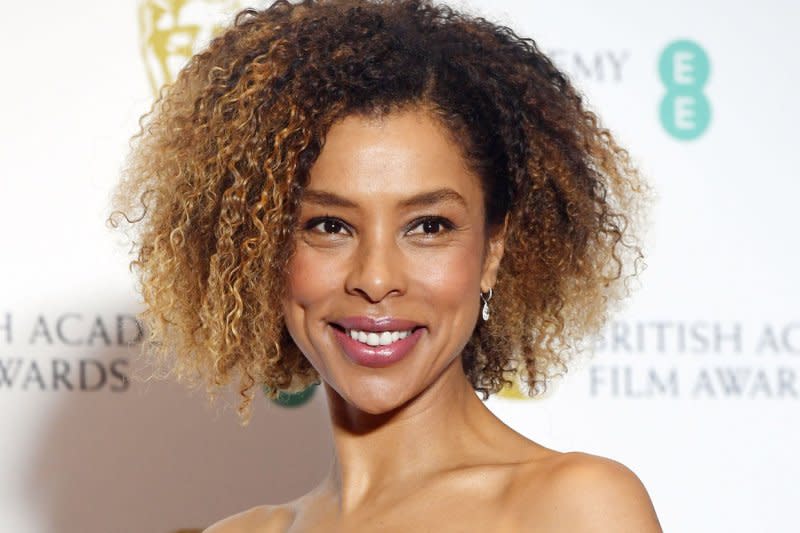 Sophie Okonedo attends the Winner's Room at the British Academy Film Awards at the Royal Albert Hall in 2019. File Photo by Rune Hellestad/UPI