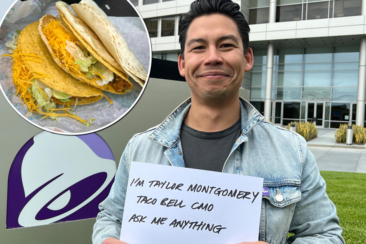 Taco Bell CMO Taylor Montgomery revealed that he eats at the chain 