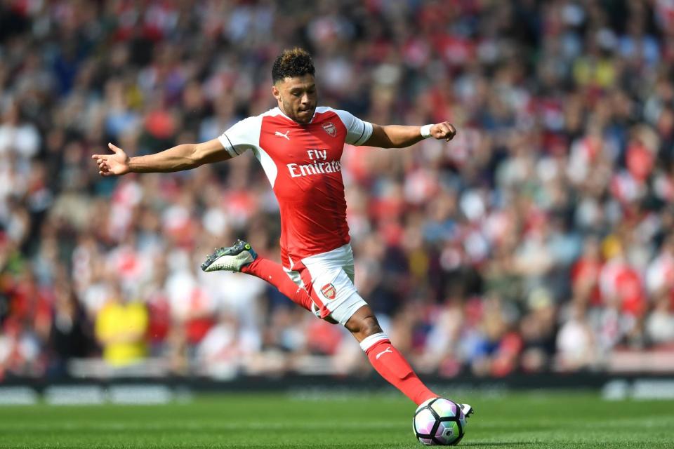 Staying put:Alex Oxlade-Chamberlain: Getty Images