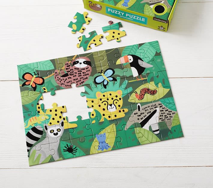 Rainforest puzzle for kids