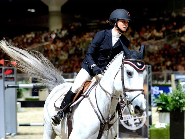 georgina bloomberg rider showjumper