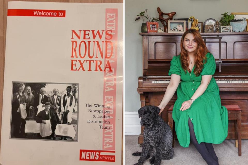 Her mum even kept the welcome pack she was given when she first started delivering the papers <i>(Image: @mikeoflahertyphotography)</i>