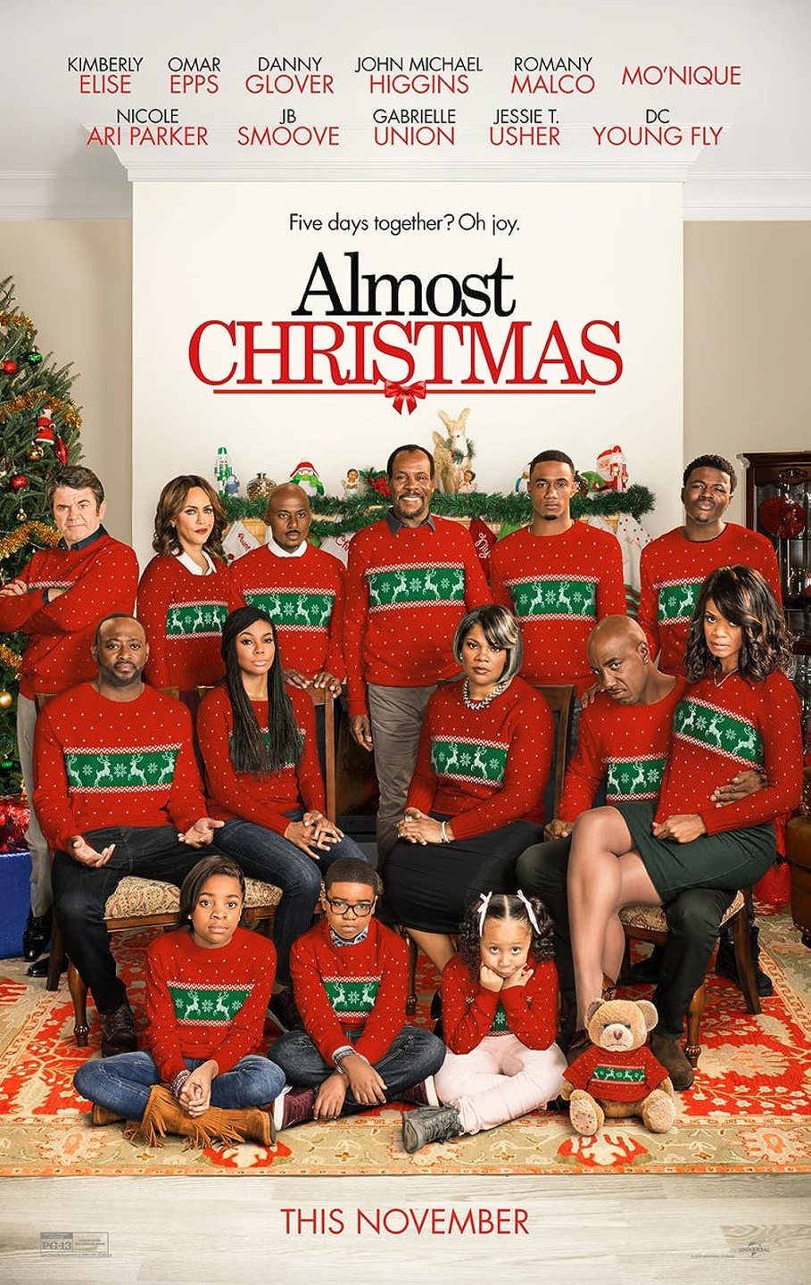 almost christmas movie poster