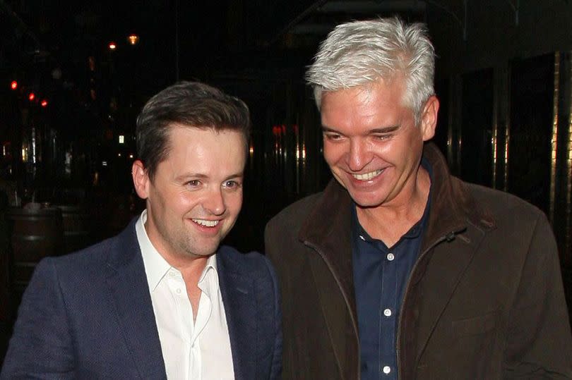 Declan Donnelly and Phillip Schofield have also been seen together in the past