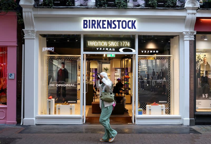 FILE PHOTO: Birkenstock shoe store in London