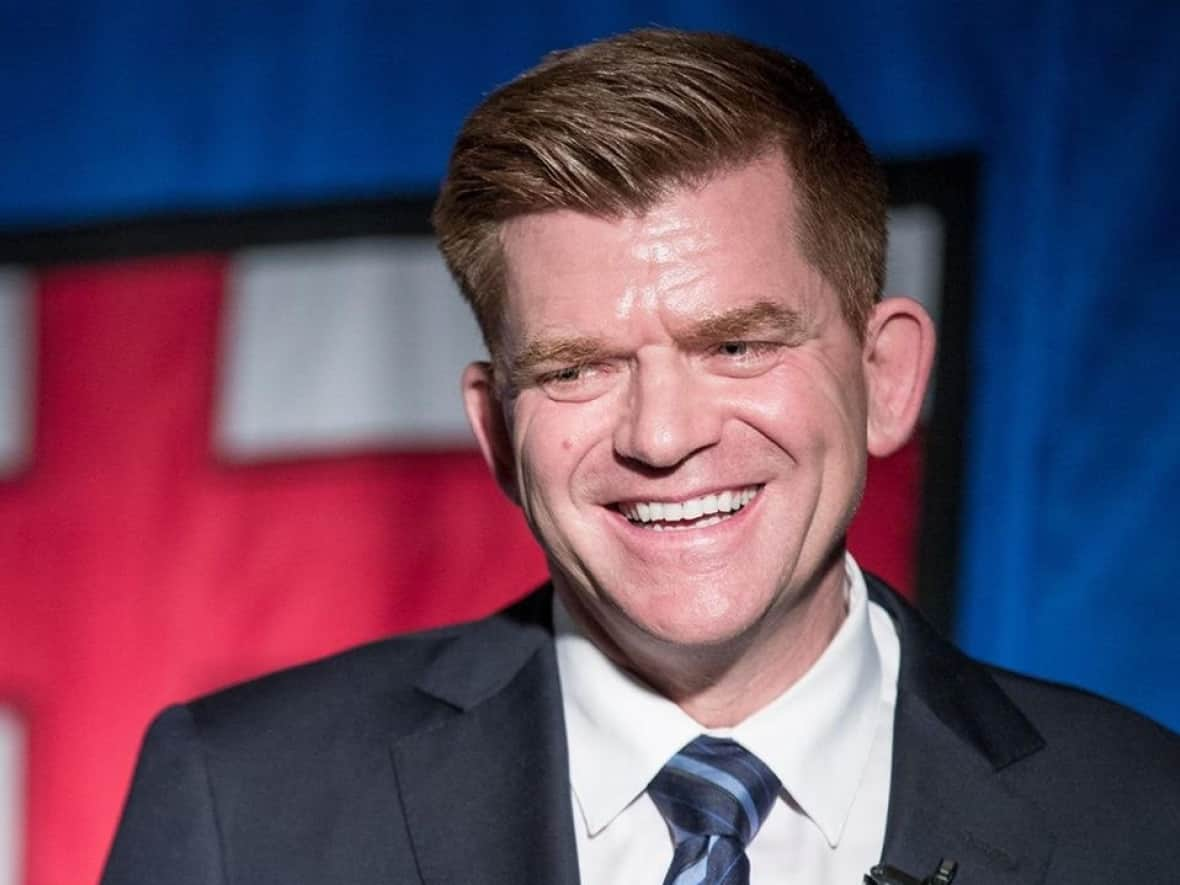 Brian Jean faced criticism this weekend after a post on his LinkedIn referenced his political opponent's ethnicity. (Submitted by Brian Jean - image credit)