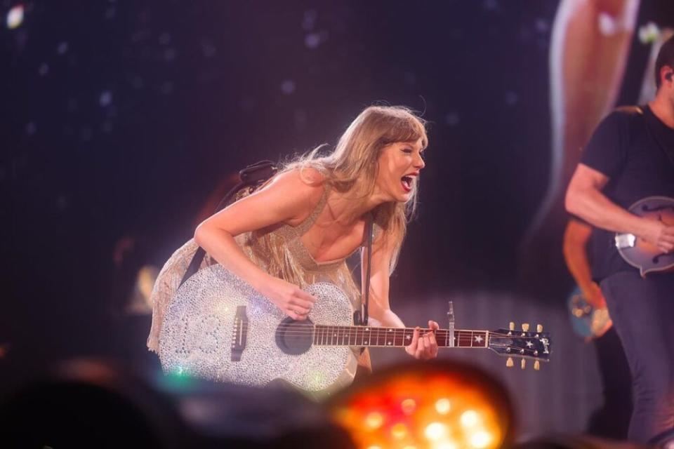 Taylor Swift The Eras Tour - Fearless Set Photo