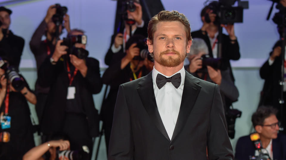 Jack O'Connell at the Venice International Film Festival in 2019 promoting 'Seberg'. (Credit: Marilla Sicilia/Mondadori Portfolio via Getty Images)