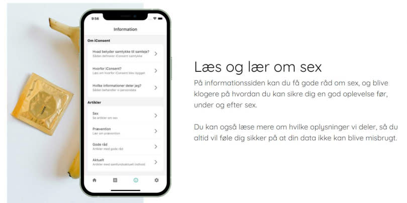iConsent在丹麥並不受歡迎。（圖／翻攝自iconsent.dk）