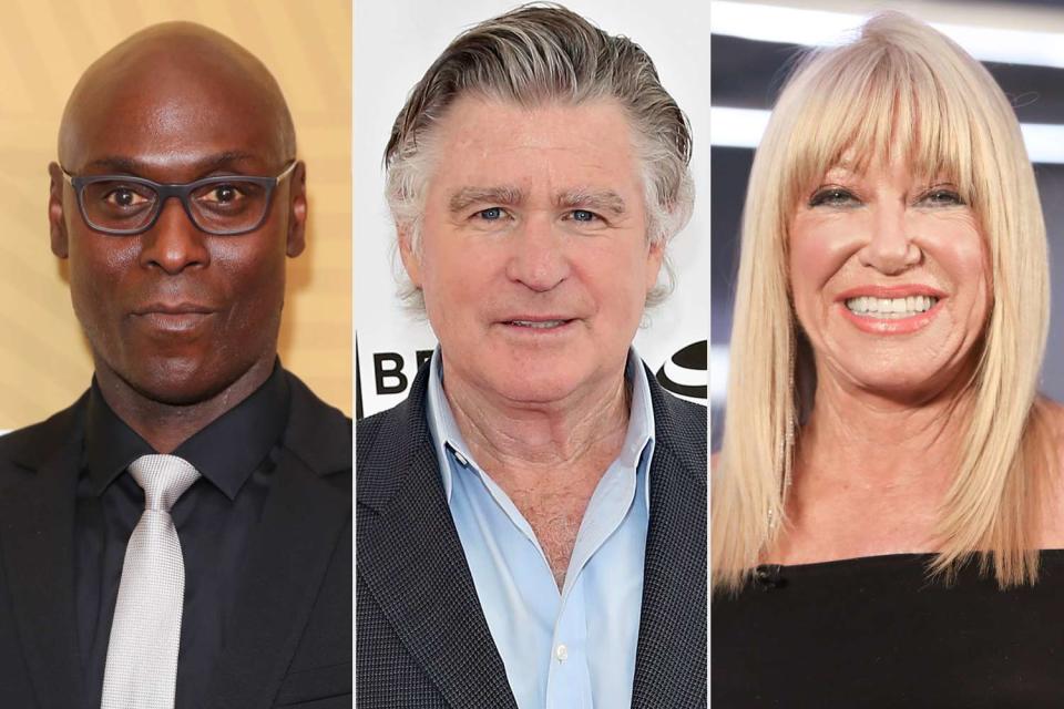 <p>Leon Bennett/WireImage; Cindy Ord/Getty; Paul Archuleta/Getty</p> From left: Lance Reddick, Treat Williams and Suzanne Somers