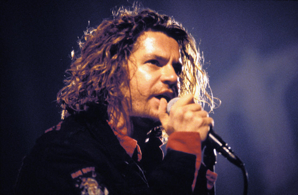 <p>Colin Diamond, the business manager of the late INXS frontman Michael Hutchence, established an offshore company in Mauritius called Helipad Plain to claim he was the “ultimate beneficial owner” of Hutchence’s estate, said to be worth $27 million. (Frans Schellekens/Getty Images) </p>