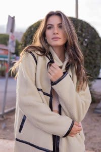 PRETTYGARDEN Chaqueta polar con cremallera completa para mujer