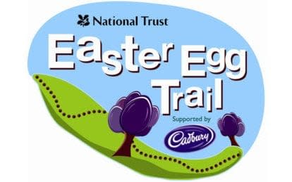 Cadbury's previous advertising logo for the annual egg hunt  - Credit: CADBURY