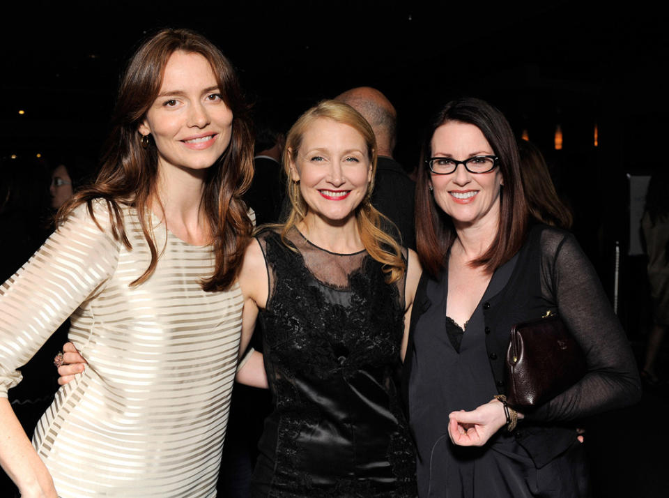 Whatever Works LA premiere 2009 Saffron Burrows Patricia Clarkson Megan Mullally