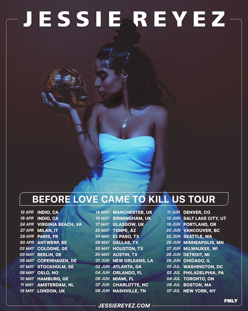 jessie reyez before love came tour dates tickets Jessie Reyez Set to Open Billie Eilishs Where Do We Go? World Tour