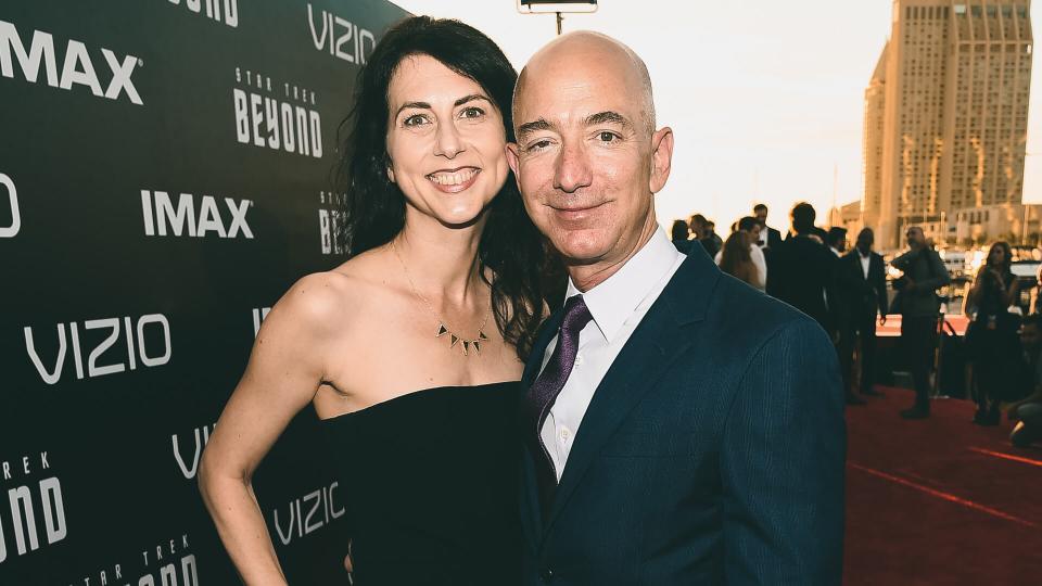 MacKenzie Bezos and Jeff Bezos'Star Trek Beyond' film premiere, Arrivals, Comic-Con International, San Diego, USA - 20 Jul 2016.