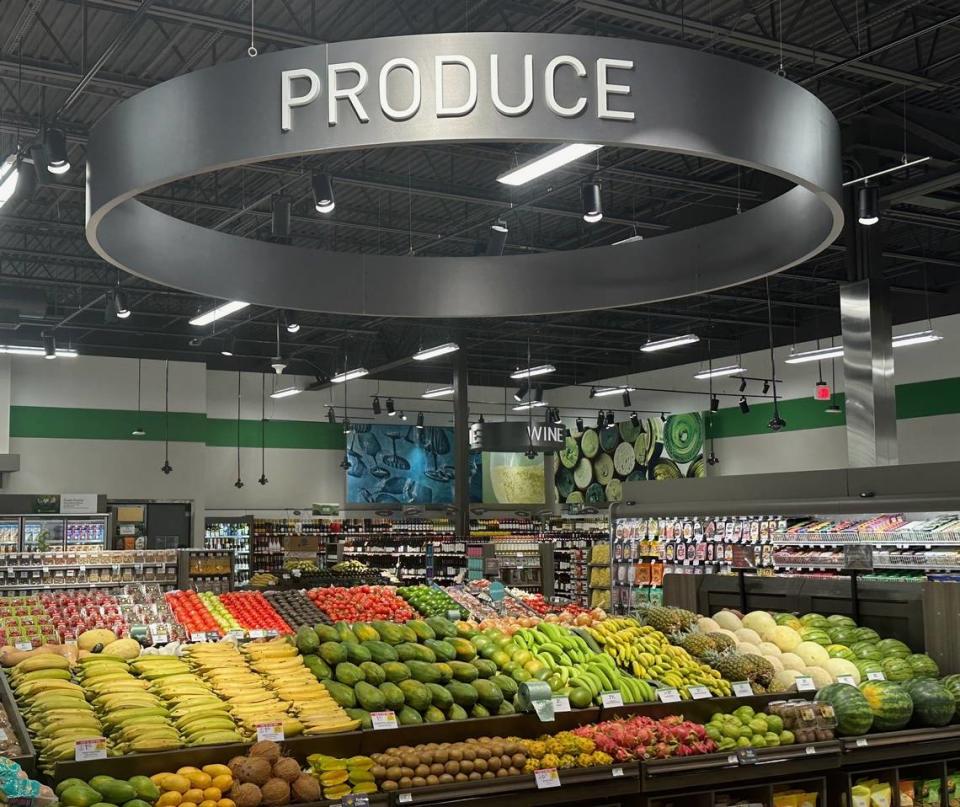 The Publix produce department at the new Key Largo Tradewinds Plaza location. Publix