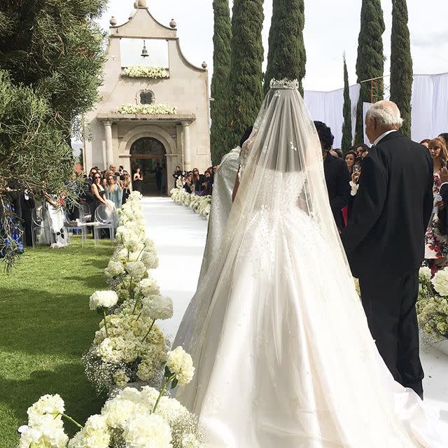 La boda de Marlene Favela