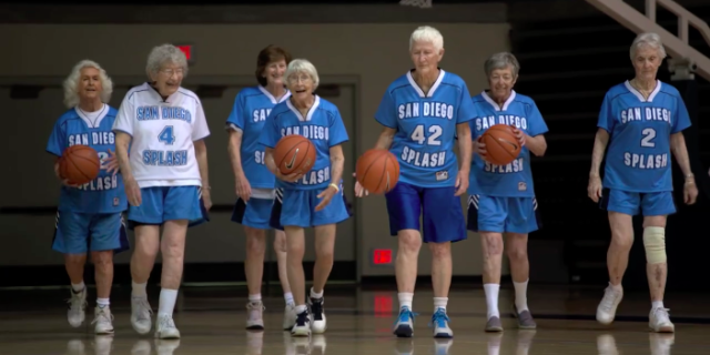 Meet the San Diego Splash, an inspiring team of 80-year-old female basketball players