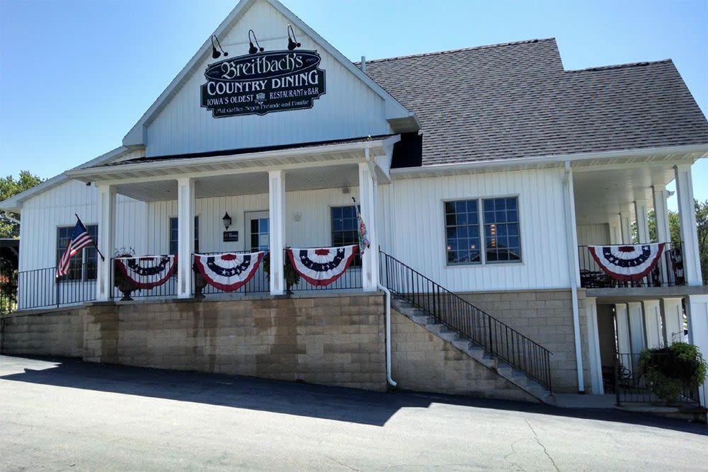 Breitbach's Country Dining in Balltown, Iowa