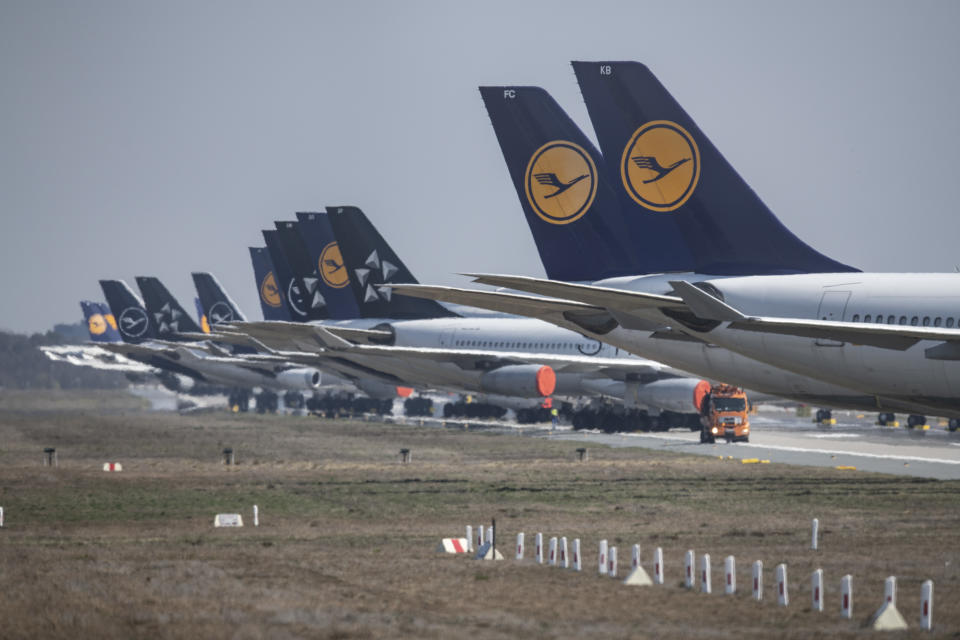 Algunas compañías están aprovechando la paralización del sector para retirar algunos de sus aviones antiguos. (Foto: Boris Roessler / picture alliance / Getty Images).